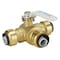 Apollo 3/4 in. Brass Push-To-Connect 3-Way Ball Valve FSBBV334 - alternate 6